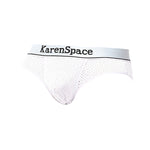 3 Pack Men's Low-Rise Mesh Supportive Fit Stretch Fit Basic Briefs