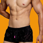 Men's Low-Rise Solid Color Boxer Shorts