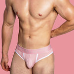 3 Pack Men's High-Elasticity Quick-Dry Pouch-Separated Briefs