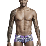 Men's Trendy Lightweight Seamless Comfort Odor-Control Swim Trunks
