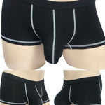 3 Pack Men's Ultra-Thin Cooling Large Supportive Pouch Breathable Low-Rise Trunks