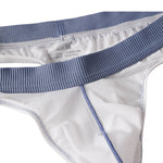 3 Pack Men's Supportive Pouch Firm Support Skin-Friendly Thongs