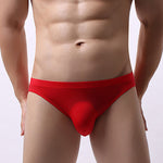 3 Pack Translucent U Convex Pouch Bikini For Men