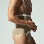 Men's Seamless Comfort Quick-Dry Sporty Cut Anti-Chafing Activewear Tops