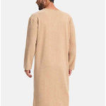 Men's Long-Sleeved Romper Ultra-Soft Seamless Comfort Sleepwear