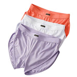 2 Pack Men's Sport with Detachable Pouch Quick-Dry Mesh Side Vent Boxers Briefs