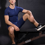 Men's PRO Compression Stretch Fit Quick-Dry Training Lightweight Tops & Tights