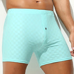 2 Pack Men's Workout Ready Built to Prevent Chafing Ice Silk Boxer Briefs