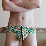 3 Pack Men's Trendy Prints Sexy Day-Long Comfort Cooling Touch Briefs