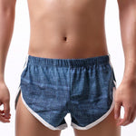 2 Pack Men's Trendy Printed Loose-Fit Moisture-Wicking Boxer Briefs