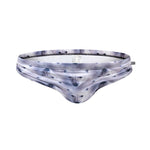 Men's Low-Rise Stylish Print Swim Briefs