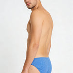 4 Pack Men's Sexy Solid Color Low-Rise Stretch Fit Breathable Briefs