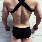 Men's Athletic High-Stretch Compression Active Set with Breathable Support Design