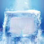 Lightweight Breathable Ice Silk U Contoured Boxers for Men