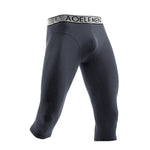 2 Pack Men's Anti-Chafing Workout Quick-Dry & Breathable Activewear Tights