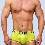 2 Pack Men's Low-rise Sexy Side Opening Pocket Trunk
