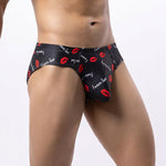 6 Pack Men's Sexy Bold Prints Odor-Control Stay-Put Fit Briefs