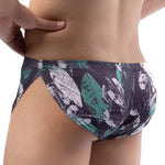 4 Pack Men's Ultra-Thin Moisture-Wicking Bold Prints Low-Rise Trunks