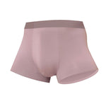 2 Pack Men's Seamless Comfort Stretch Fabric Breathable Modern Fit Solid Color Trunks