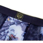 3 Pack Men's Floral Print Antibacterial & High-Stretch Mesh Breathable Trunks