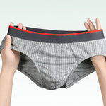 3-pack Men's Antibacterial Pure Cotton Sexy Sports Breathable Underwear