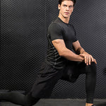 Men's Outdoor Gym Shorts with Elastic Waistband