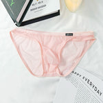 Men's Lightweight Low-Rise Bikini with Contoured Pouch