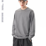 Outdoor Long-Sleeve Sweat-Wicking Quick-Dry Simple Loose Unisex Sports Top