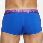 Men's Spliced Waistband U-Pouch Trunks