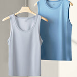 Men's Vests Undershirts with Ultimate Soft Short Sleeve Vests