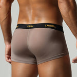 2 Pack Men's Soft Touch Mid-Rise Cooling Minimalist Design Trunks