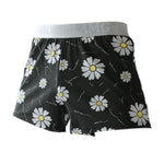 2 Pack Men's Pure Cotton Shape-Retaining Trendy Prints Mid-Rise Boxers Shorts