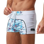 Men's Comfy Waistband Stay-Put Fit Bold Prints Swim Shorts & Trunks