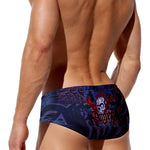 Men's Bold Prints Full Coverage Eco-Friendly Swim Trunks