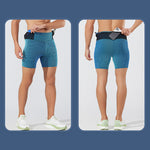 Men's Double-Layer Moisture-Wicking Compression Activewear Tights
