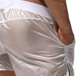 Men's Non-Lined Translucent Sexy Beach Shorts