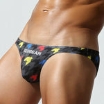 2 Pack Men's Printed Snug-Fit & Personalized Style Briefs