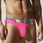3 Pack Men's Minimalist Mesh Bikini with Crossed Waistband