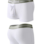 3 Pack Men's Reinforced Pouch Breathable Seamless Comfort Trunks