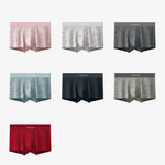 3 Pack Men's Printed Breathable Ultra-Soft Cotton Trunks