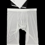 Men's Semi-Transparent Sexy Sporty Seamless Comfort Stretch Midway Briefs