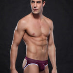 4 Pack Men's Low Waist Sexy Breathable Butt Lifting Stylish Comfortable Jockstrap