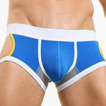 2 Pack Men's Soft Cotton Three-Hole Trunks