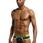 2 Pack Men's Supportive Pouch Cooling Airflow Firm Support Sporty Cut Jockstraps
