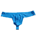3 Pack Men's Sexy Low-Rise Seamless with Support Pouch Thongs
