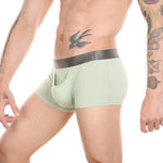 Men’s Dual Ball Pouch Trunks With Fly Front