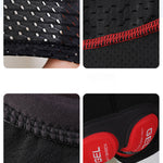 Men's Airy Mesh Silicone Gel Pad Full Coverage Activewear Tights