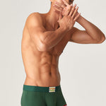 2 Pack Men's Low-Rise Cotton Boxer Briefs