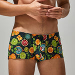 2 Pack Men's Printed Pure Cotton Trunks