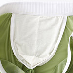 3 Pack Men's Ice Silk Ultra-Thin Mesh Sports Comfort Activewear Shorts